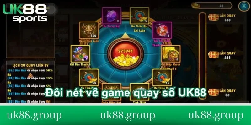 Đôi nét về game quay số UK88